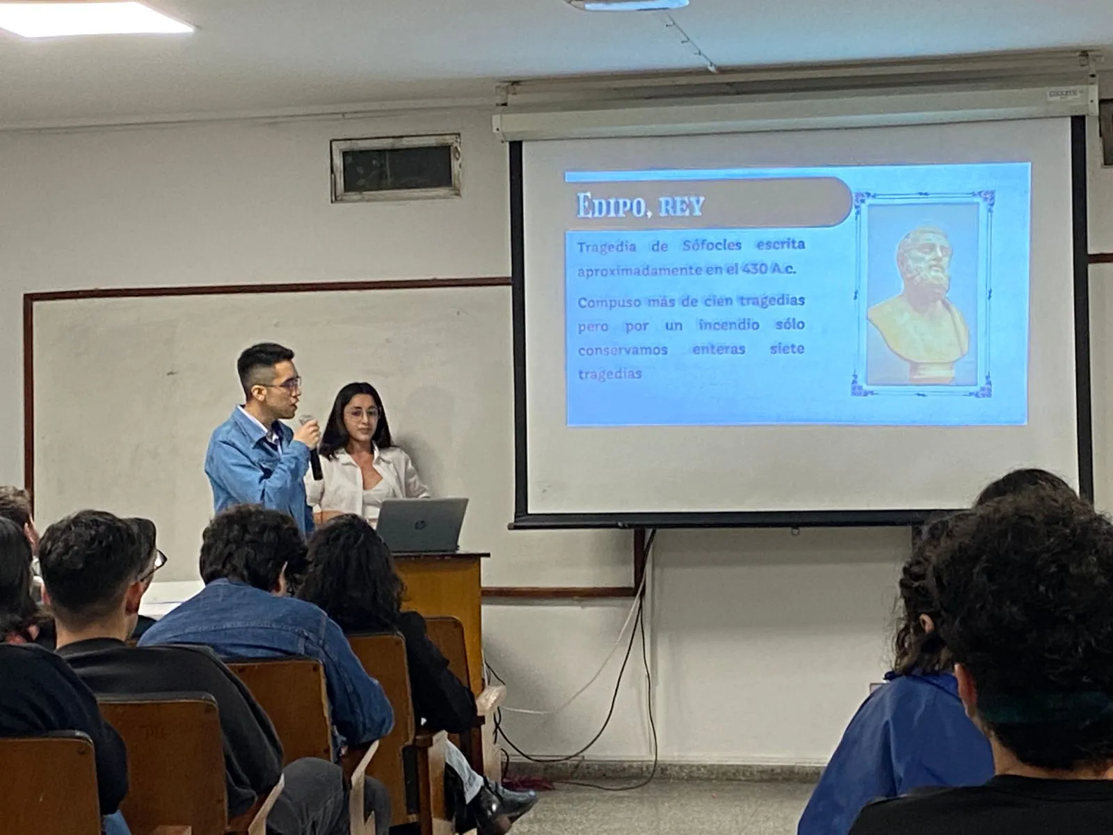 Exposición de un proyecto